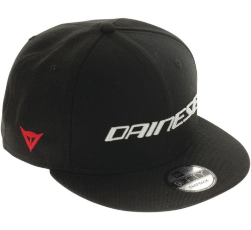 Dainese - Dainese 9fifty Wool Snapback Cap - 201990051-606-N - Black/Red - OSFM