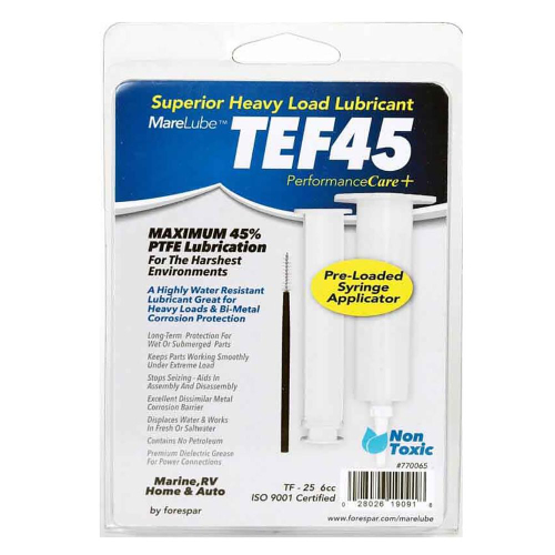 Forespar Performance Products - Forespar Marelube TEF45 6cc Syringe