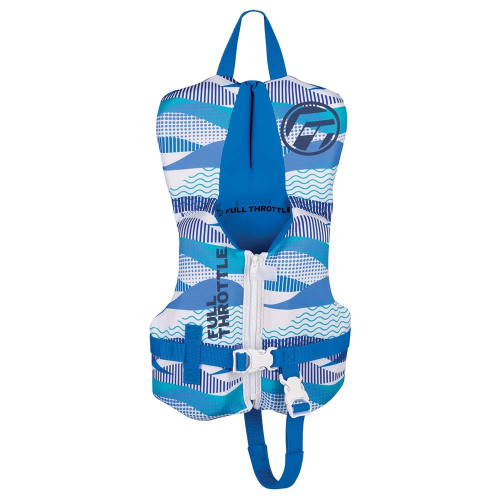 Full Throttle - Full Throttle Infant Rapid-Dry Flex-Back Life Jacket - Blue