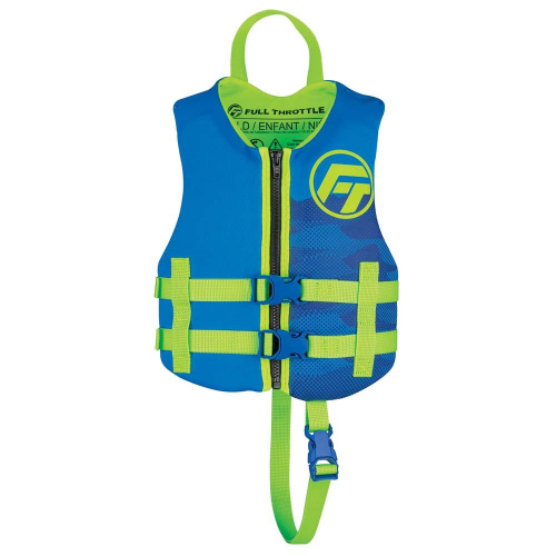 Full Throttle - Full Throttle Child Rapid-Dry Life Jacket -Blue