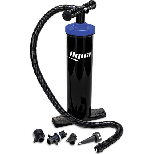 Aqua Leisure - Aqua Leisure Heavy-Duty, Dual-Action Hand Pump w/4 Tips