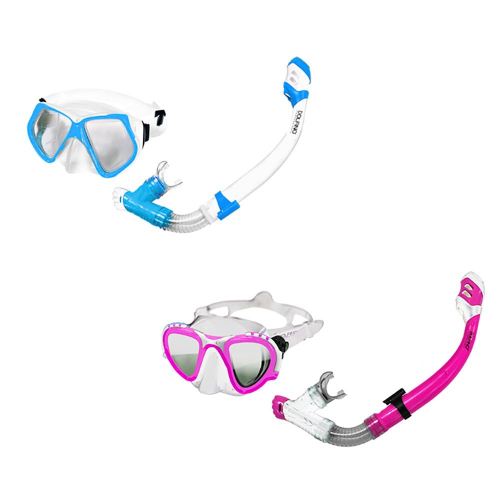 Aqua Leisure - Aqua Leisure Gemini Pro Adult Combo Dive Set Mask &amp; Snorkel *Assorted Colors