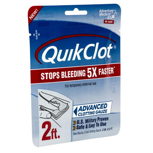 Adventure Medical Kits - Adventure Medical QuickClot Gauze 3" x 2&#39;