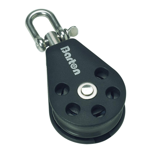 Barton Marine - Barton Marine Size 1 Single Swivel Block w/Becket