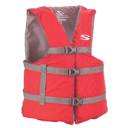 Stearns - Stearns Classic Series Adult Universal Life Jacket - Red