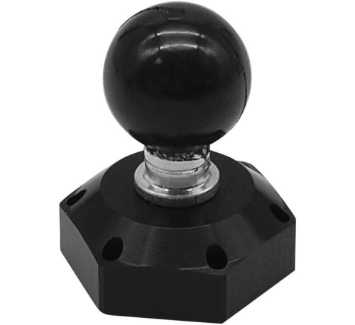 Cox Racing Group - Cox Racing Group Steering Stem Nut - 19mm - Black - COX-25184