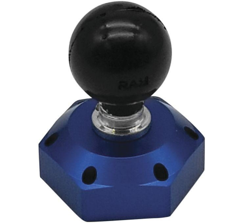 Cox Racing Group - Cox Racing Group Steering Stem Nut - 19mm - Blue - COX-25185