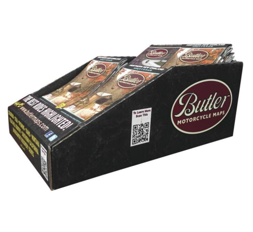 Butler Maps - Butler Maps Cardboard Display - CBD-102