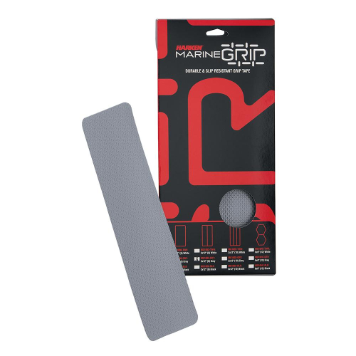 Harken - Harken Marine Grip Tape - 3 x 12" - Grey - 8 Pieces