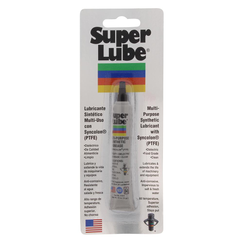 Super Lube - Super Lube Multi-Purpose Synthetic Grease w/Syncolon&reg; (PTFE) - .5oz Tube