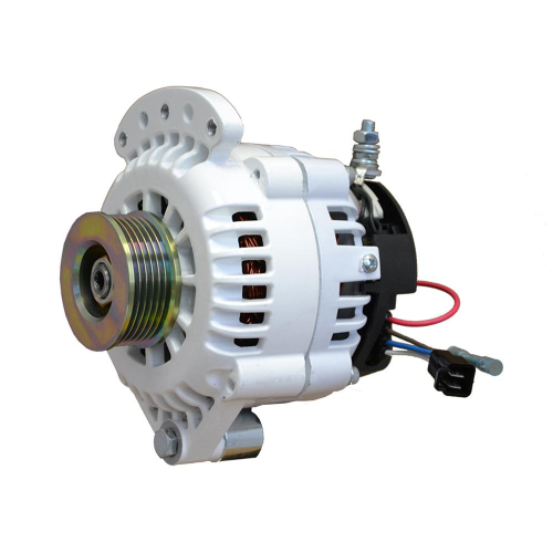 Balmar - Balmar Alternator 120 Amp 12V 1-2" Single Foot Single K6 Pulley w/Isolated Grounding