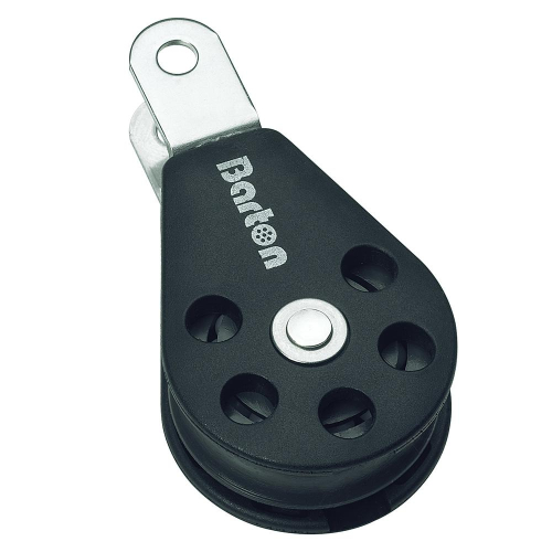 Barton Marine - Barton Marine Series 3 Single Fixed Eye Clevis Pin Block - 45mm