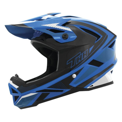 THH Helmets - THH Helmets T-42 BMX Acceler Helmet - 644060 - Blue/White - X-Small