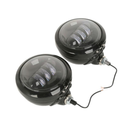 Namz - Namz LED Passing Lamps - Standard - Black - 4.5in. - LLC-ILPL-B