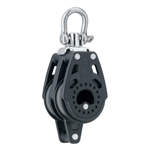 Harken - Harken 40mm Carbo Air Double Swivel Block w/Becket