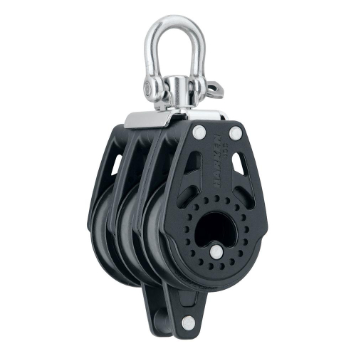 Harken - Harken 40mm Carbo Air Triple Swivel Block w/Becket