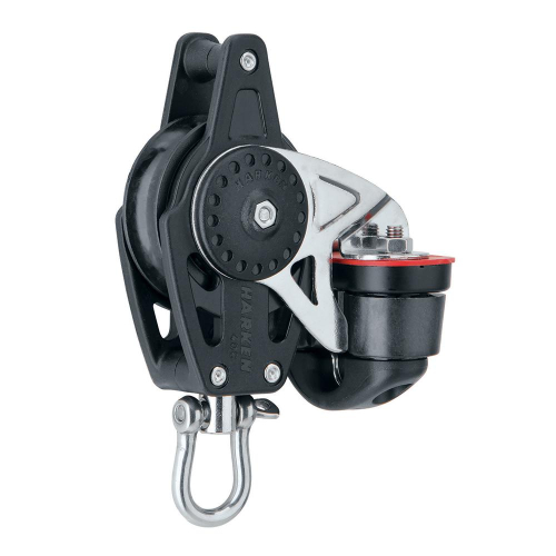 Harken - Harken 40mm Carbo Air Block w/Cam Cleat &amp; Becket