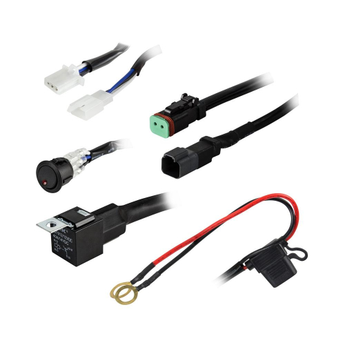 HEISE LED Lighting Systems - HEISE 1 Lamp DR Wiring Harness &amp; Switch Kit