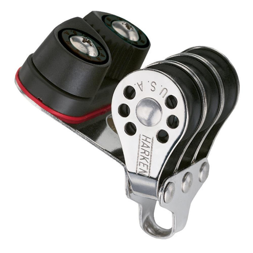 Harken - Harken 22mm Triple Micro Block w/Cam Cleat