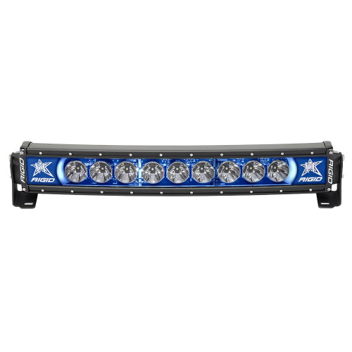 RIGID Industries - RIGID Industries Radiance+ 20" Curved Blue Backlight Black Housing