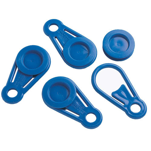 Dock Edge - Dock Edge Instant Grommet Tarp Holder - Blue - 4-Pack