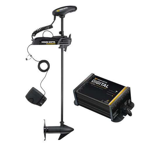 Minn Kota - Minn Kota Powerdrive 55_BT - 12v-55lb-54" w/ Free MK-106D On-Board Charger