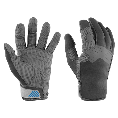 Mustang Survival - Mustang Traction Full Finger Glove - Gray/Blue - Small