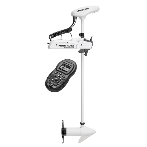 Minn Kota - Minn Kota Riptide PowerDrive 55 Trolling Motor w/i-Pilot &amp; Bluetooth - No Foot Pedal Included - 12V-55lb-48"