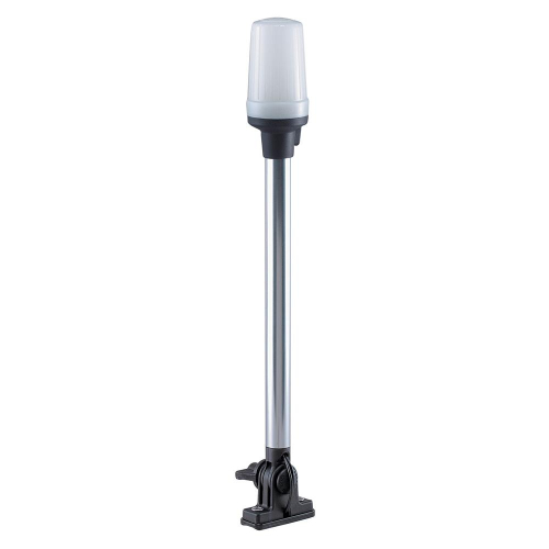 Perko - Perko Fold Down All-Round Pole Light - Vertical Mount - White