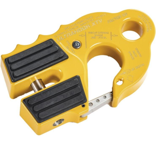 Warn - Warn UltraHook XTV Winch Shackle Mount - Yellow - 00275-03