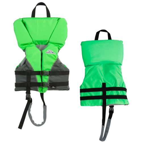 Stearns - Stearns Heads-Up&reg; Child Nylon Vest Life Jacket - 30-50lbs - Green