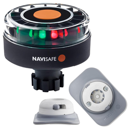 Navisafe - Navisafe Navilight Tricolor 2NM w/Navibolt Base &amp; RIB Mount - White