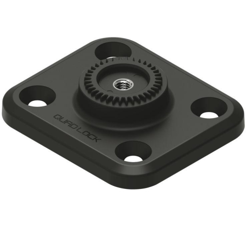 Quad Lock - Quad Lock 360 Flat Rectangle Base - 4 Holes - QLP-360-F4H