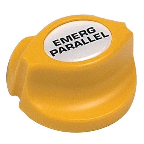 BEP Marine - BEP Emergency Parallel Battery Knob - Yellow - Easy Fit