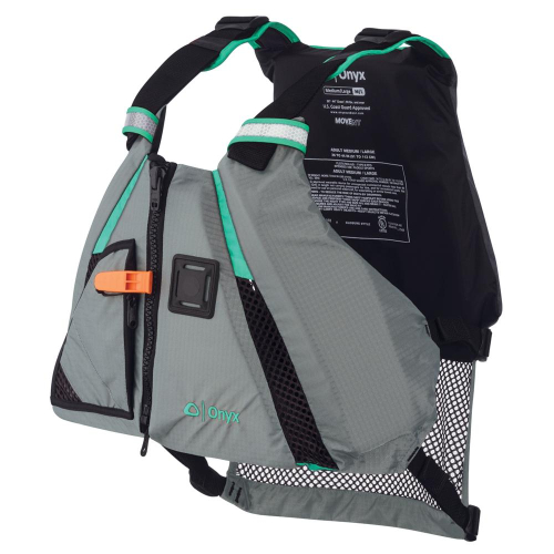 Onyx Outdoor - Onyx MoveVent Dynamic Paddle Sports Life Vest - M/L - Aqua