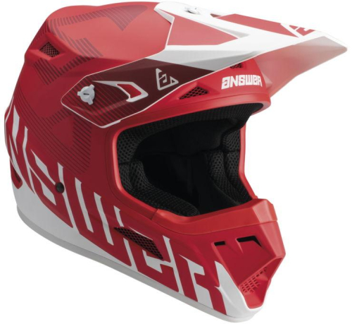 Answer - Answer AR1 V2 Bold Helmet - 447647 - Red/White - X-Large