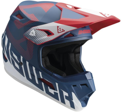 Answer - Answer AR1 V2 Bold Helmet - 447664 - Red/White/Blue - Large