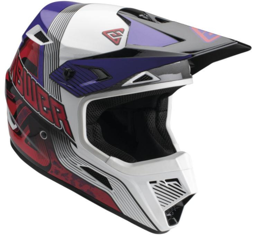 Answer - Answer AR1 Vendetta Helmet - 447685 - Red/White/Purple - X-Small