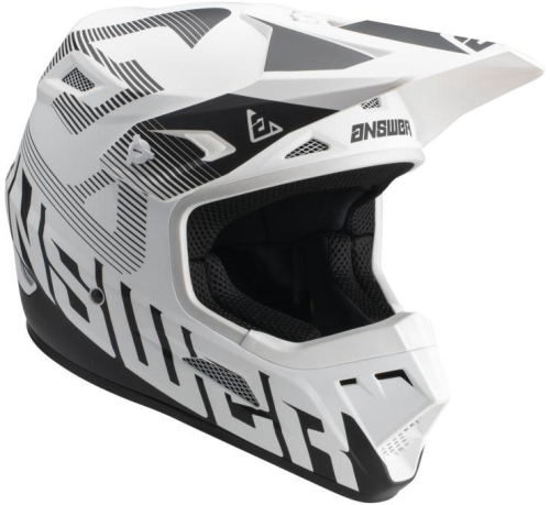 Answer - Answer AR1 V2 Bold Helmet - 447658 - White/Black - Large