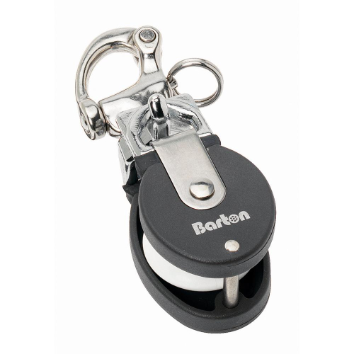 Barton Marine - Barton Marine Small Snatch Block w/Stainless Snap Shackle