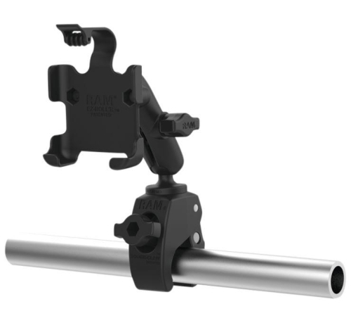 RAM Mounts - RAM Mounts Cradle with Tough-Claw Small Clamp Mount for SPOT Gen4 - RAM-B-400-SPO6U