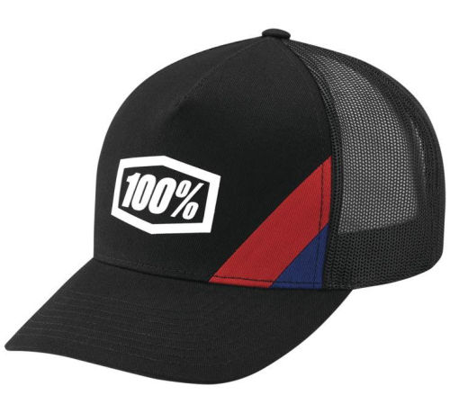 100% - 100% Cornerstone Trucker Hat - 20045-00000 - Black - X-Fit