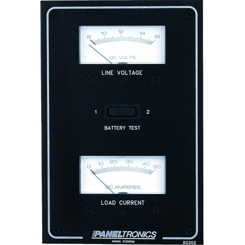 Paneltronics - Paneltronics Standard DC Meter Panel w/Voltmeter & Ammeter