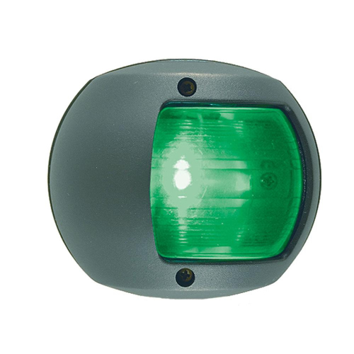 Perko - Perko LED Side Light - Green - 12V - Black Plastic Housing