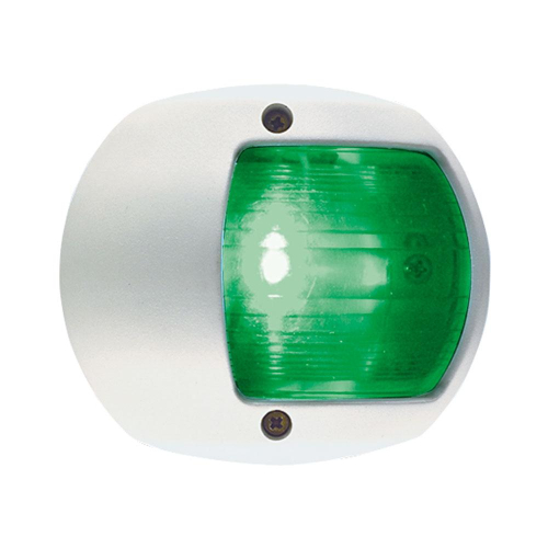 Perko - Perko LED Side Light - Green - 12V - White Plastic Housing