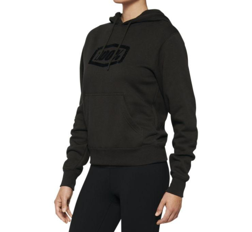 100% - 100% Avalanche Womens Hoody - 20031-00008 - Light Black - Small