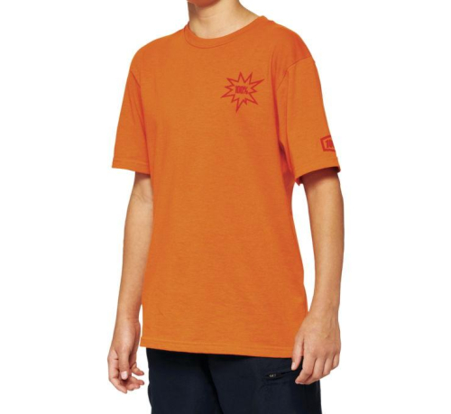 100% - 100% Smash Youth T-Shirt - 20001-00024 - Orange - Small