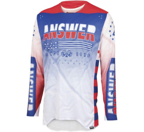 Answer - Answer Elite Revolution Jersey - 447188 - Red/White/Blue - Large