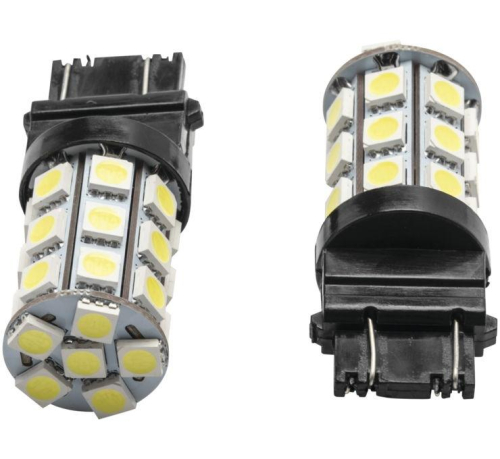 BikeMaster - BikeMaster Replacement LED Bulbs - 3157 - White - 152708