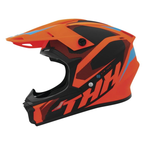 THH Helmets - THH Helmets T710X Airtech Helmet - 647887 - Orange/Black - Medium